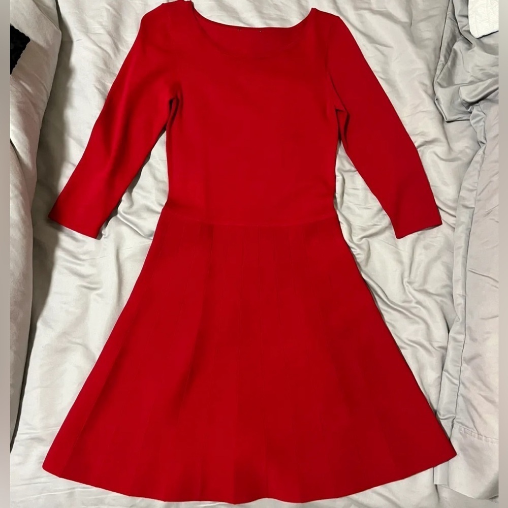 Red Sweater Dress